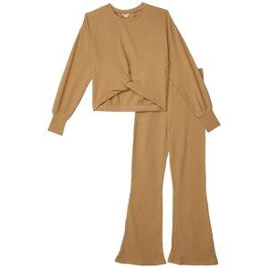Habitual Kids Girls Two Piece Pants Set Khaki 14 Big Kid